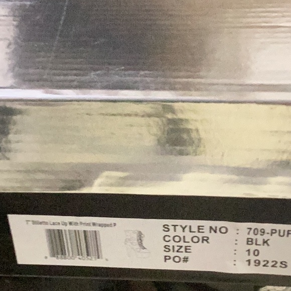 Ellie Shoes - Women's 709-PUFF-BLK-10 Ankle Boot - new - Picture 10 of 10